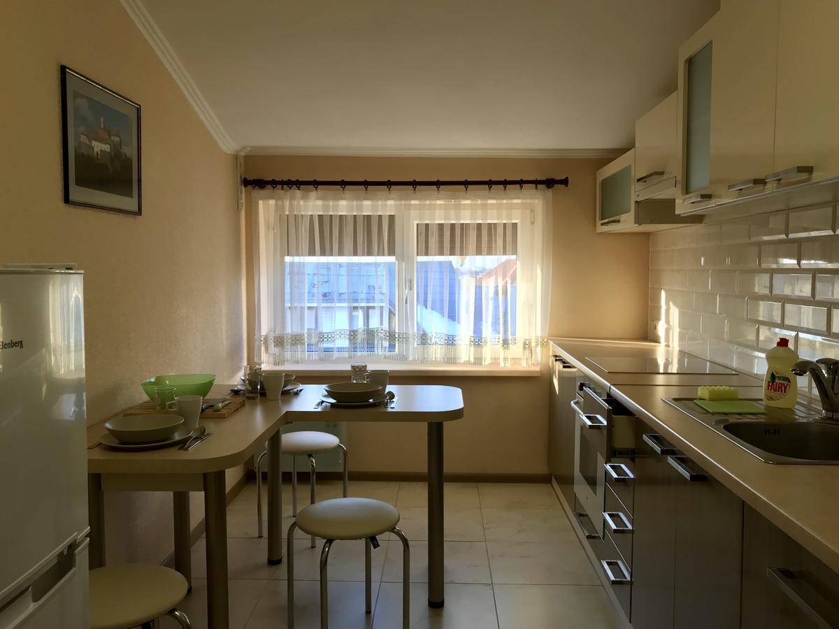 Panoramic View Top Floor Apartment In The City Center Mukacheve Exterior photo